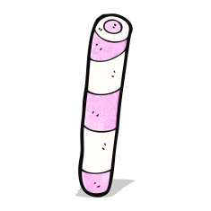 cartoon stick of rock