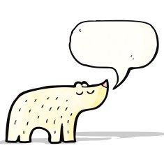 cute polar bear cartoon N2