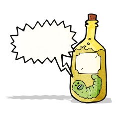 tequila bottle cartoon