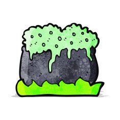 bubbling cauldron cartoon N2