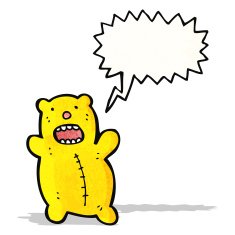 cartoon teddy bear N40