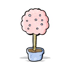 cartoon decorative tree N4