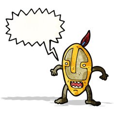 tribal shaman cartoon