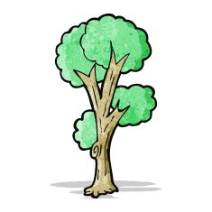 Cartoon Tree N120