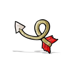 bent arrow symbol
