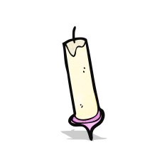 birthday cake candle cartoon N4
