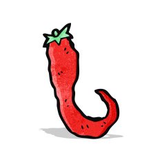 cartoon chili pepper N7