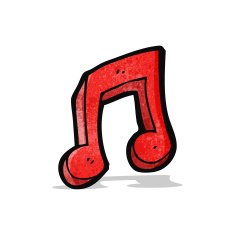 cartoon musical note N2