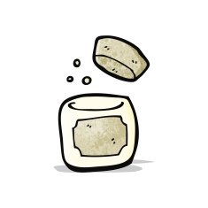 cartoon old storage pot N2