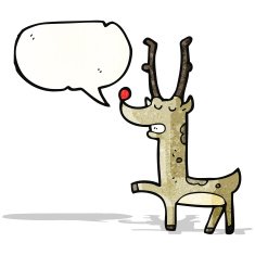 Cartoon Reindeer N35