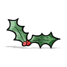 holly cartoon design element N3