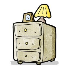 Cartoon Chest Of Drawers N3