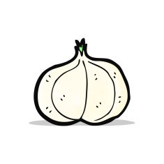 Cartoon Garlic N8