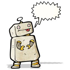 Cartoon Robot N81
