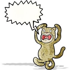 Crazy Cartoon Monkey N2