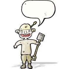 Cartoon Farmer N19