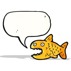 cartoon talking fish N2