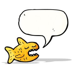 cartoon talking fish N4