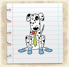 dog cartoon illustration N3