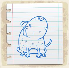 dog cartoon illustration N6