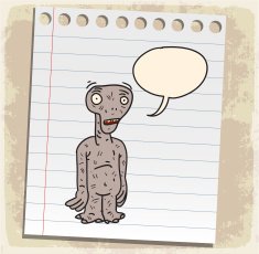 cartoon alien creature N5