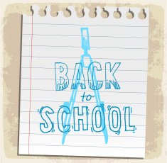 Cartoon back to school illustration N3