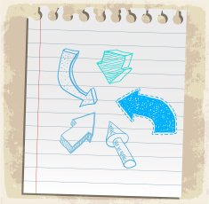 arrows doodle set N12