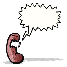 angry kidney cartoon