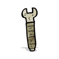 cartoon spanner N7