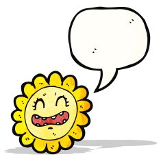 Cartoon Sunflower N22