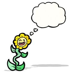 cartoon flower N97