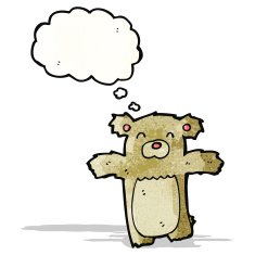 cartoon little bear N18