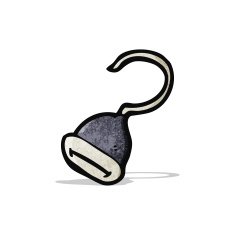cartoon pirate hook N2