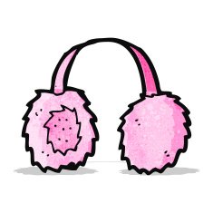 cartoon ear muffs N3