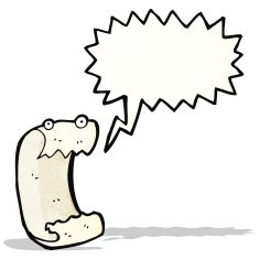 monster letter cartoon