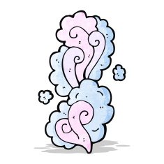 magic smoke cartoon element