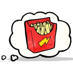 cartoon junk food craving N2