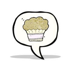 cartoon muffin symbol N2