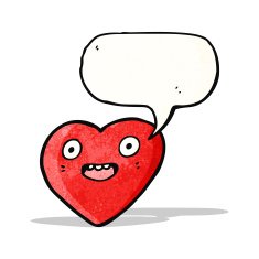 ugly heart cartoon