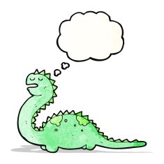 friendly dinosaur cartoon N7