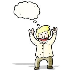 cartoon happy businessman N2