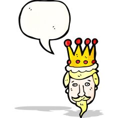 kings head cartoon N2