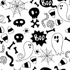halloween pattern N13