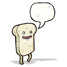 slice of bread cartoon character N2