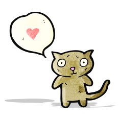Cute cartoon cat N18