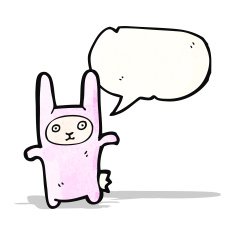 Cartoon Rabbit N42