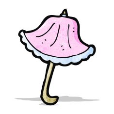 Cartoon Umbrella N18