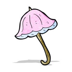 Cartoon Umbrella N19