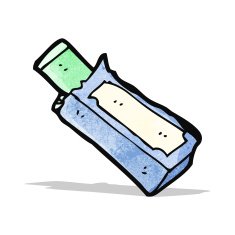 Chewing Gum Packet Cartoon N3