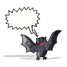shrieking bat cartoon